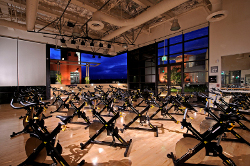 Interior of Miramar Fitness Center