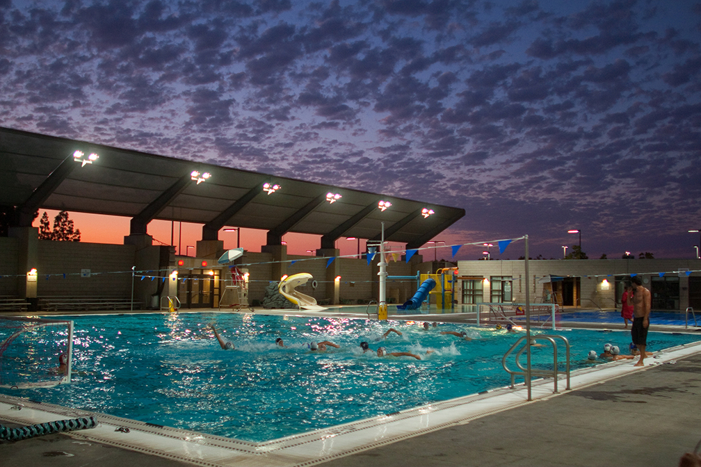 Photo of the Ned Baumer-Miramar College Aquatic Center