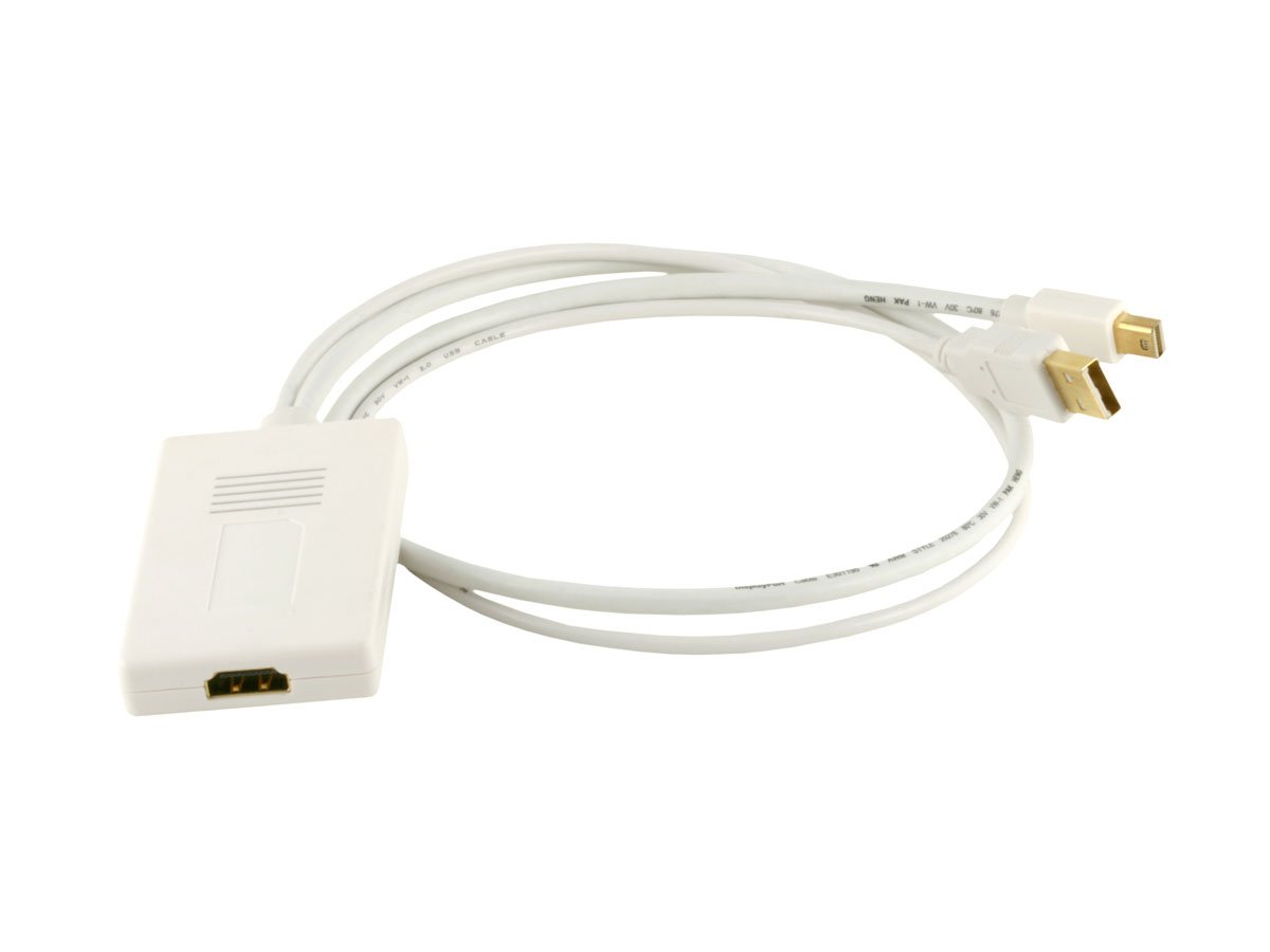 Mini DisplayPort male to HDMI Female Adapter