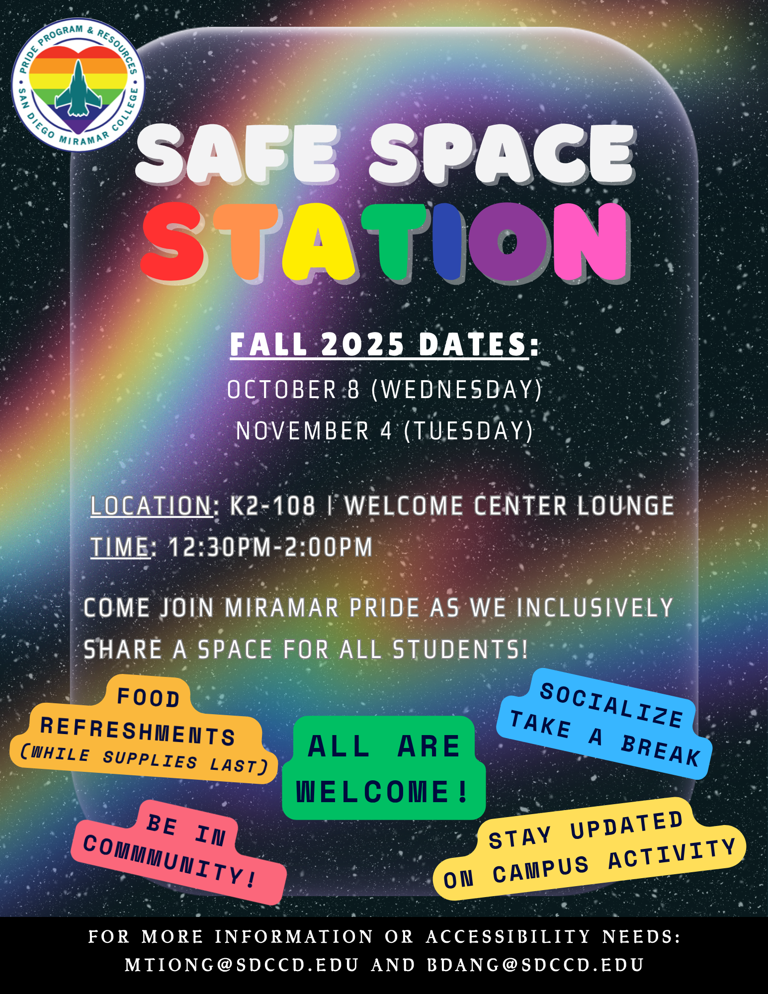 Flyer for Safe Space Station