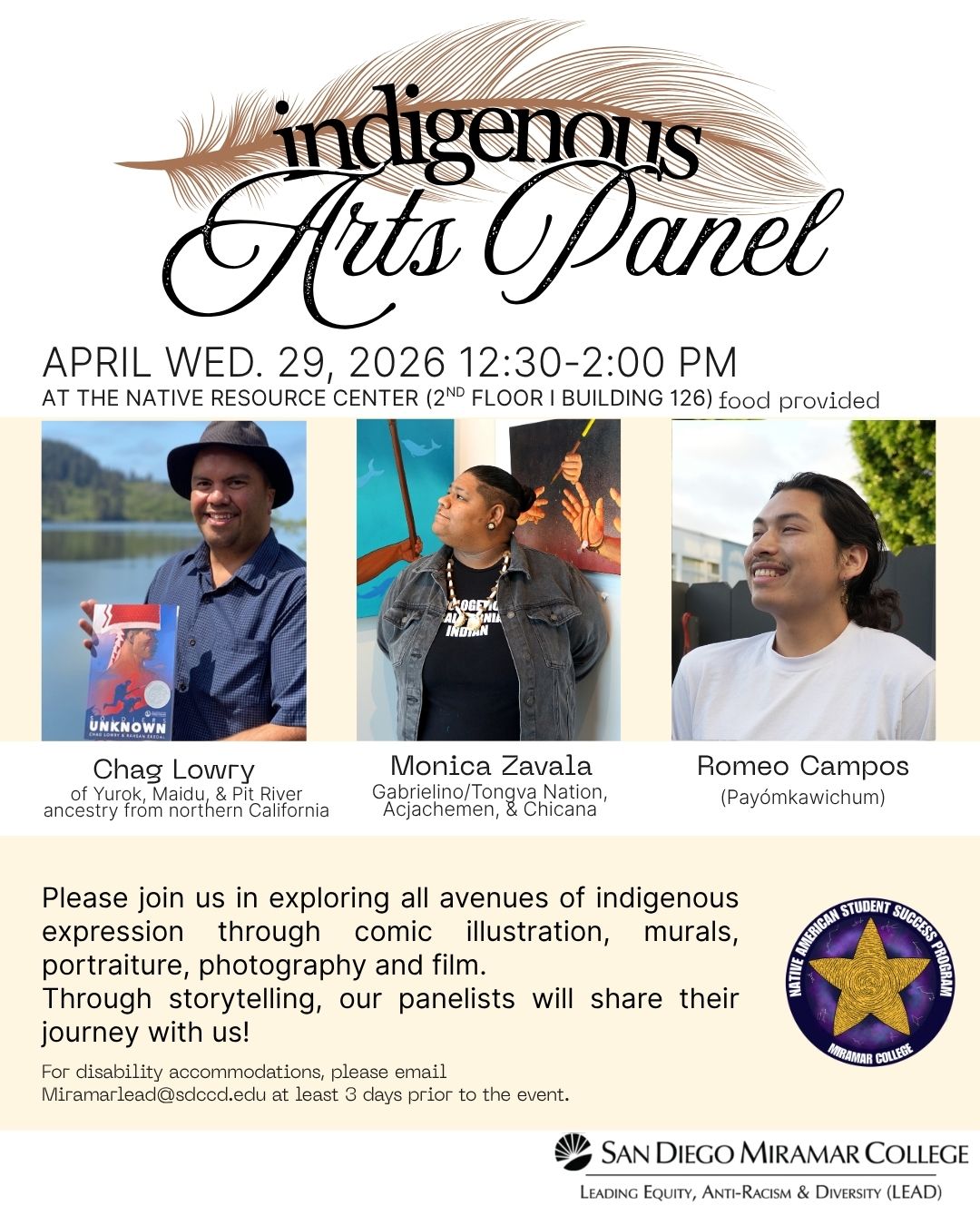 Panel includes Chag Lowry, Monica Zavala, and Romeo Campos