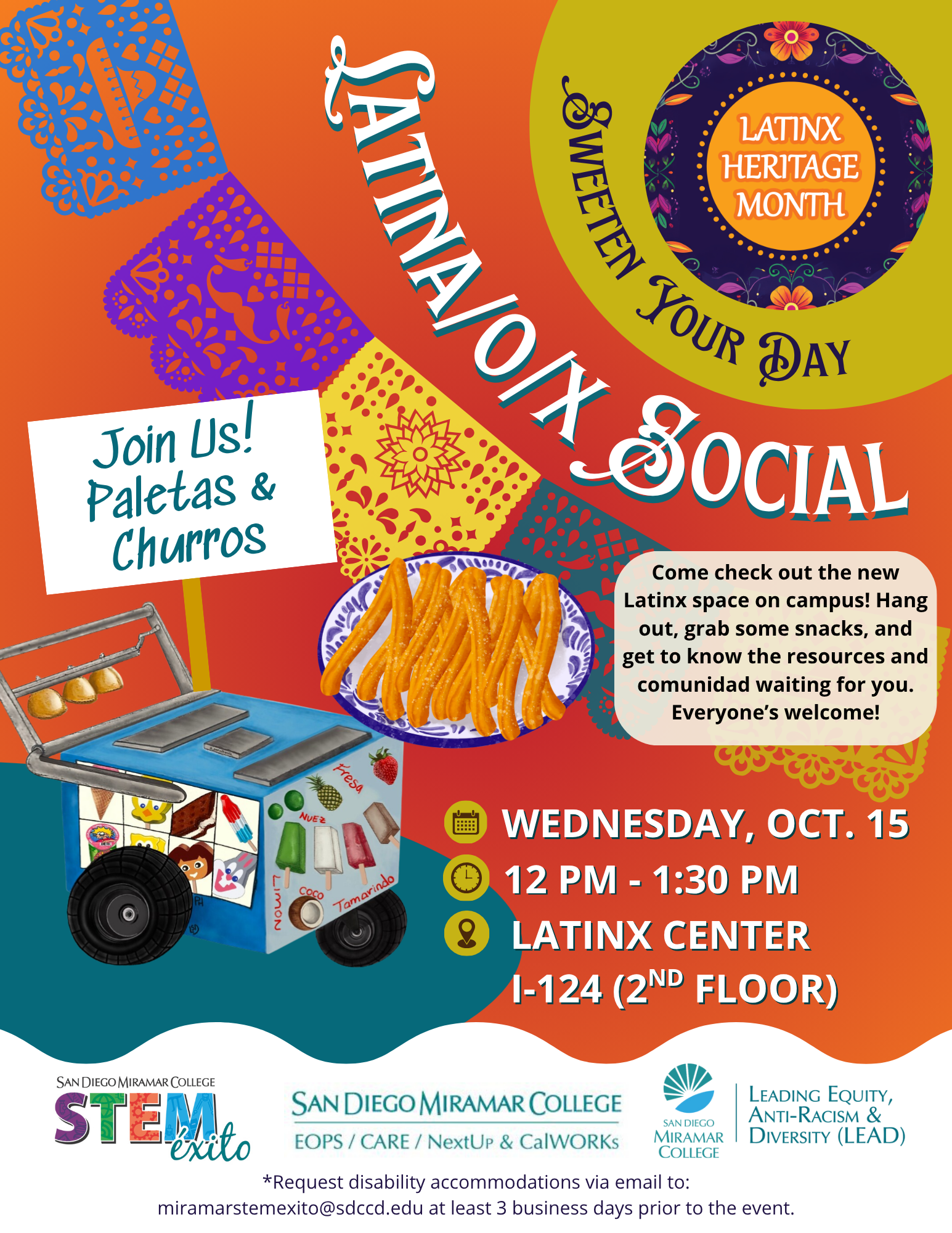 Latina/o/x Social Event Flyer