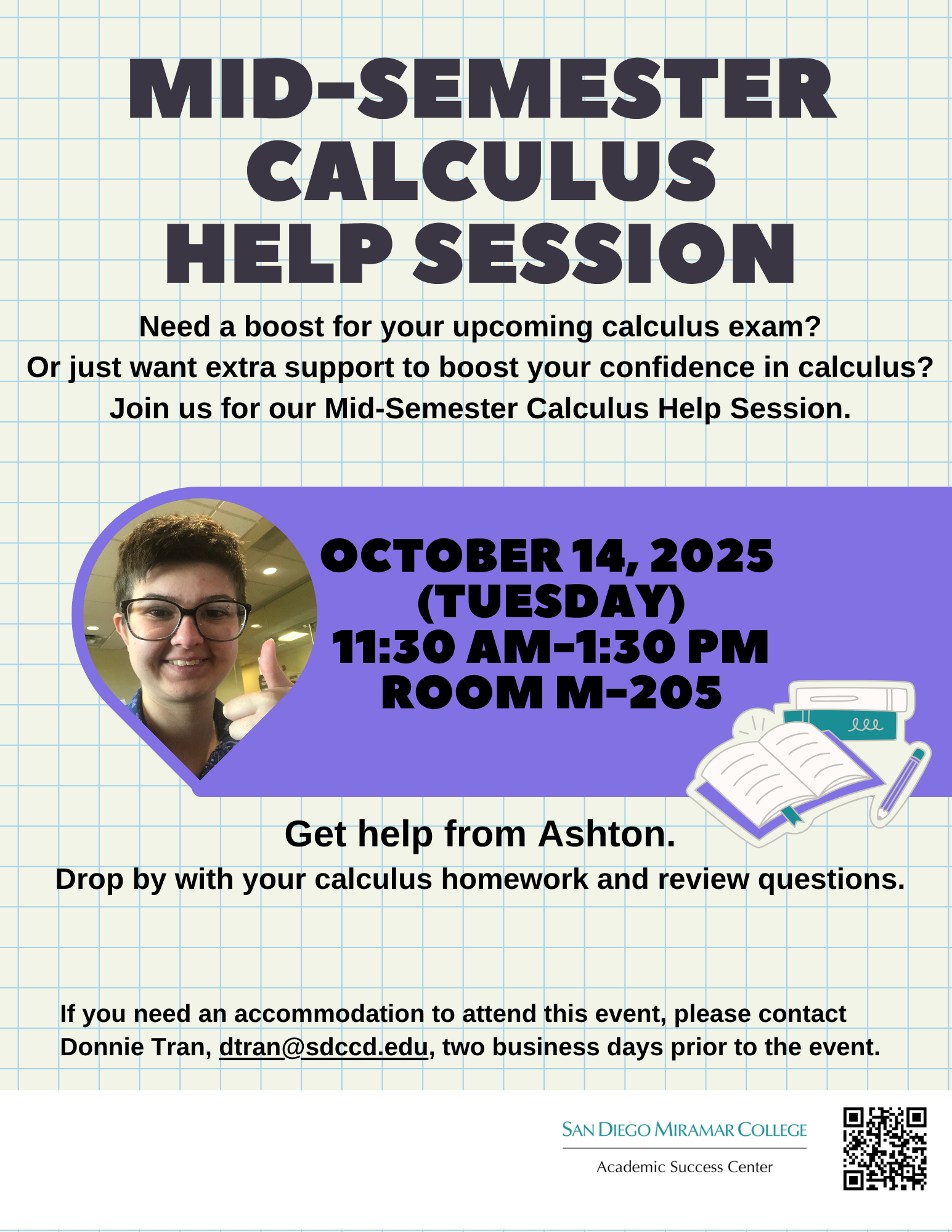 Mid-Semester Calculus Help Session