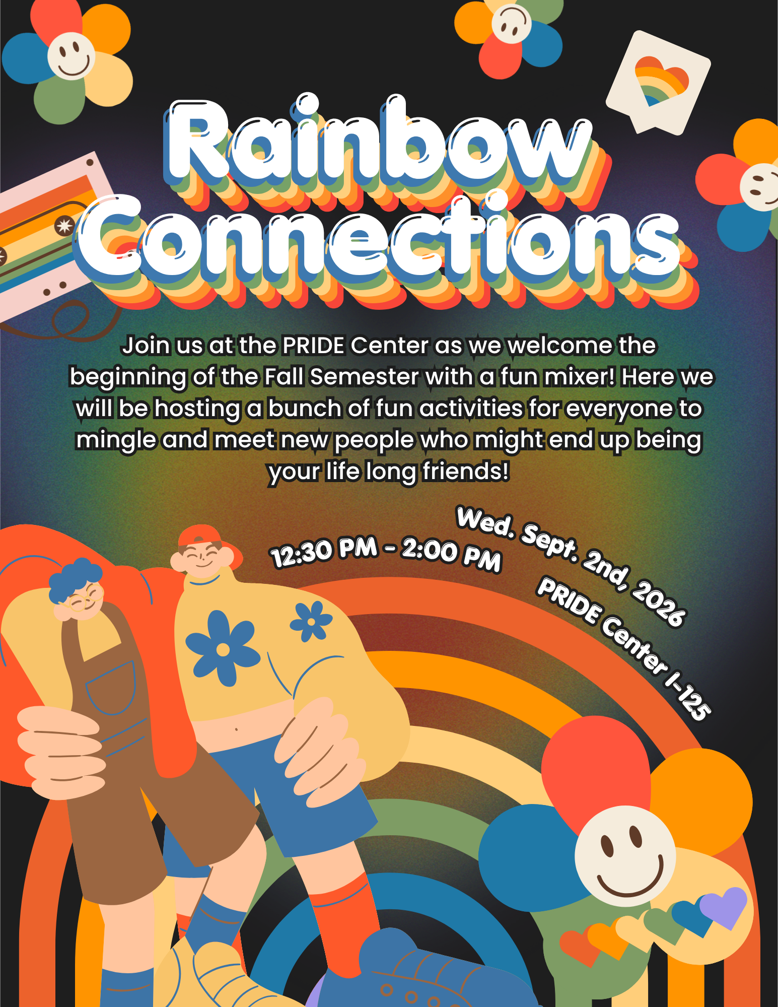 Flyer for Rainbow Connections