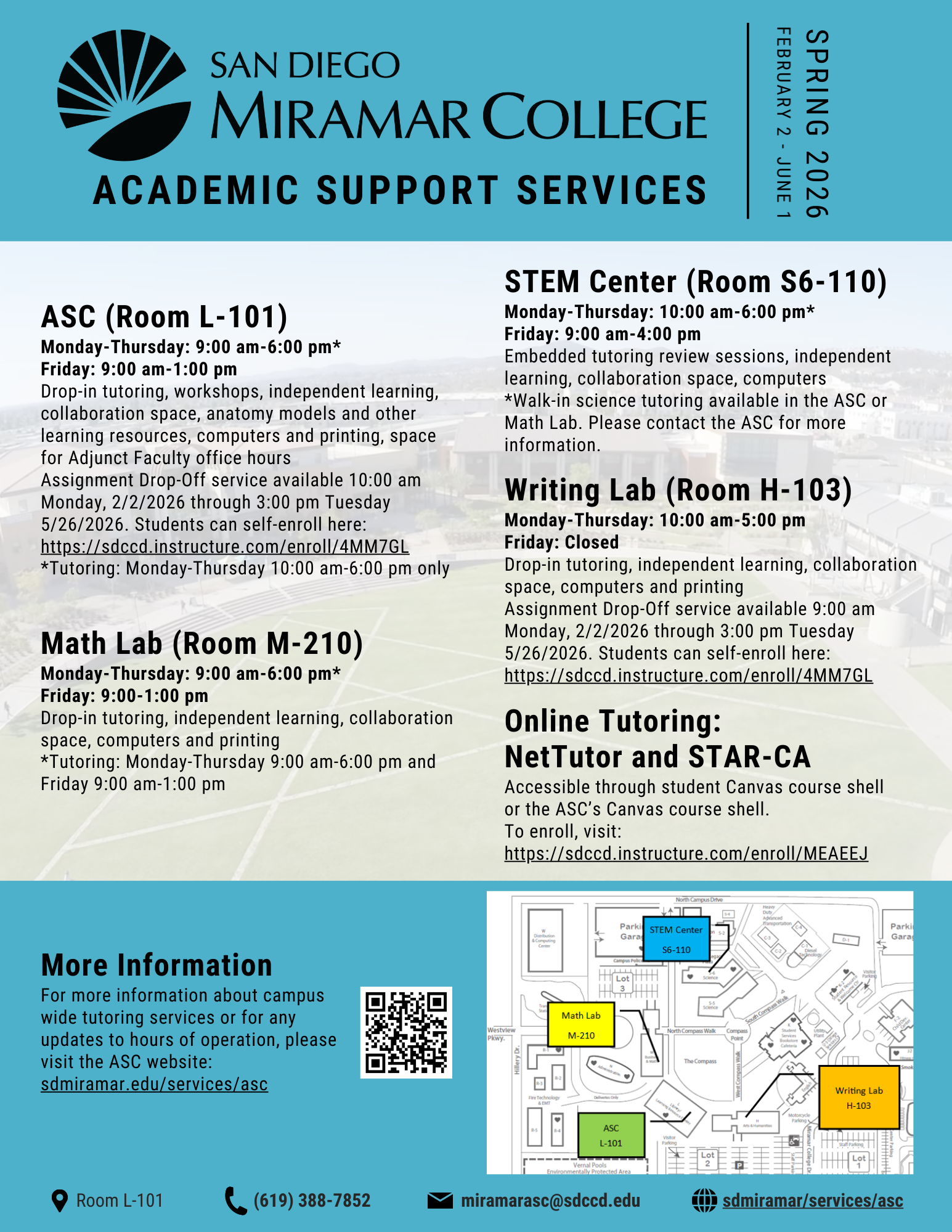 Spring 2026 ASC Flyer