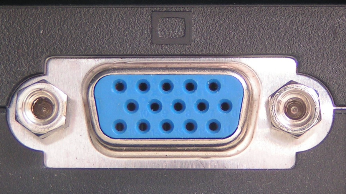 Female VGA port/connector