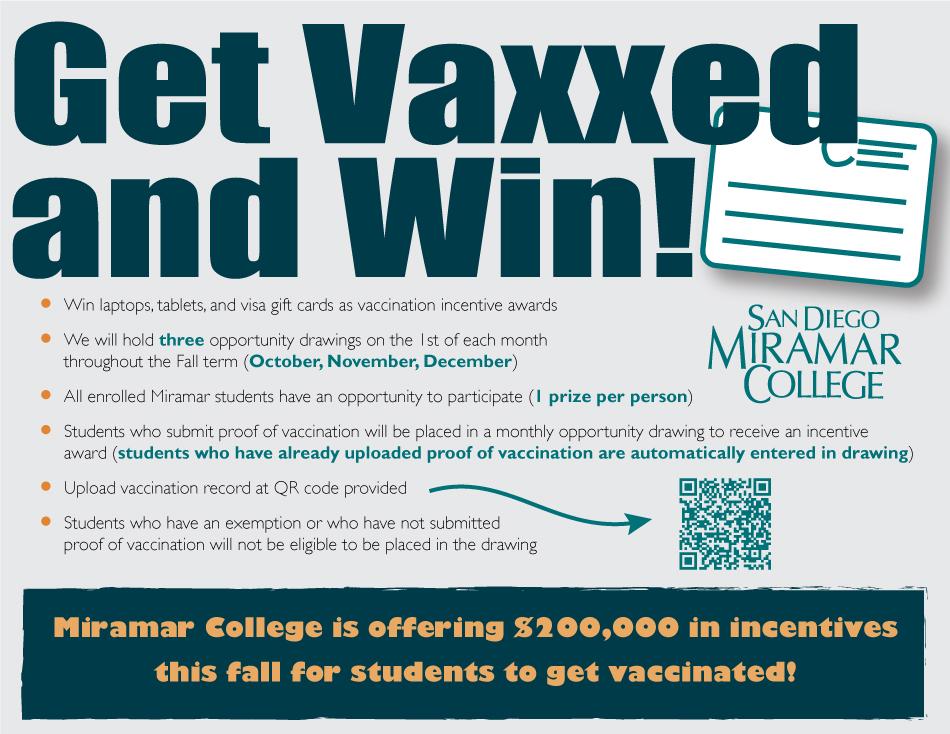 Get vaxxed and win