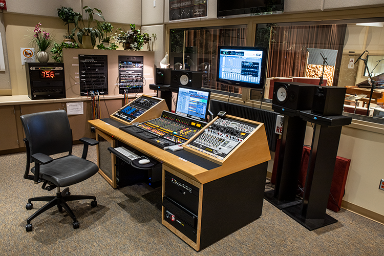 Photo of Recording Studio Control Room