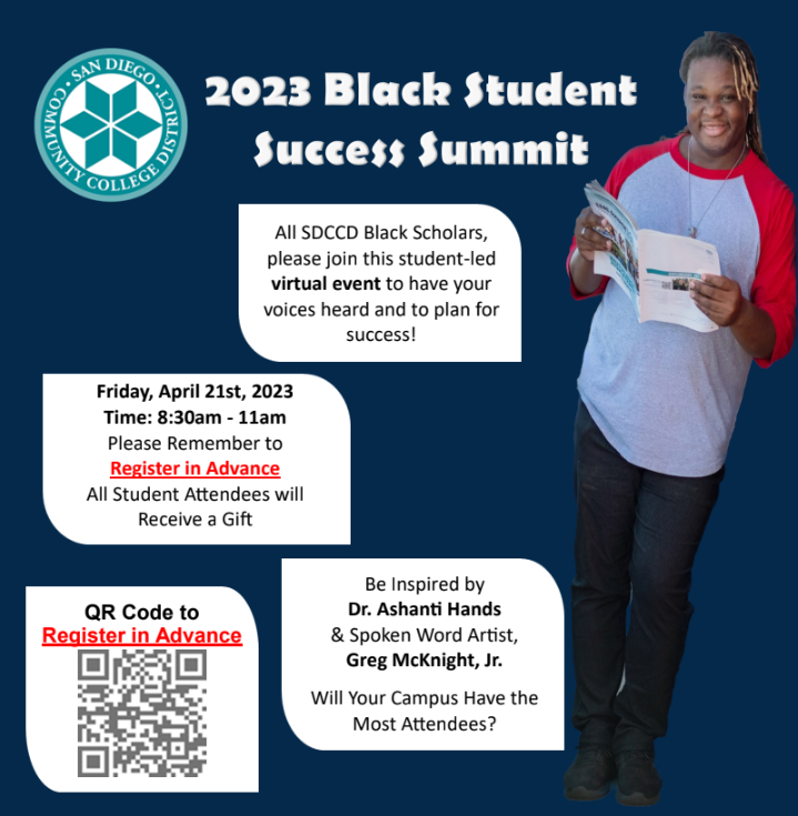 Black Student Success Virtual Summit Flyer