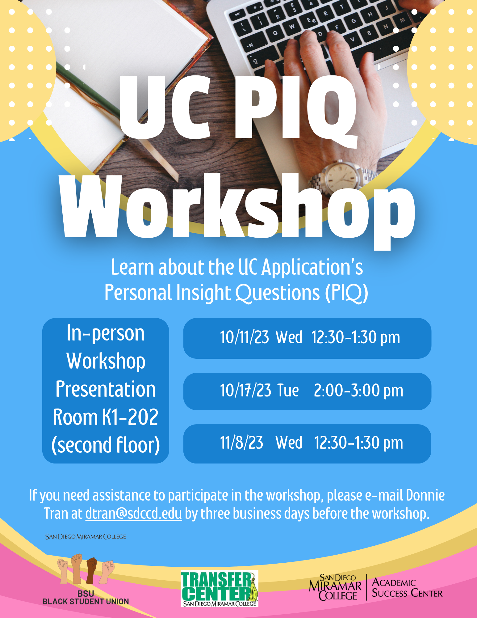 UC PIQ Workshop