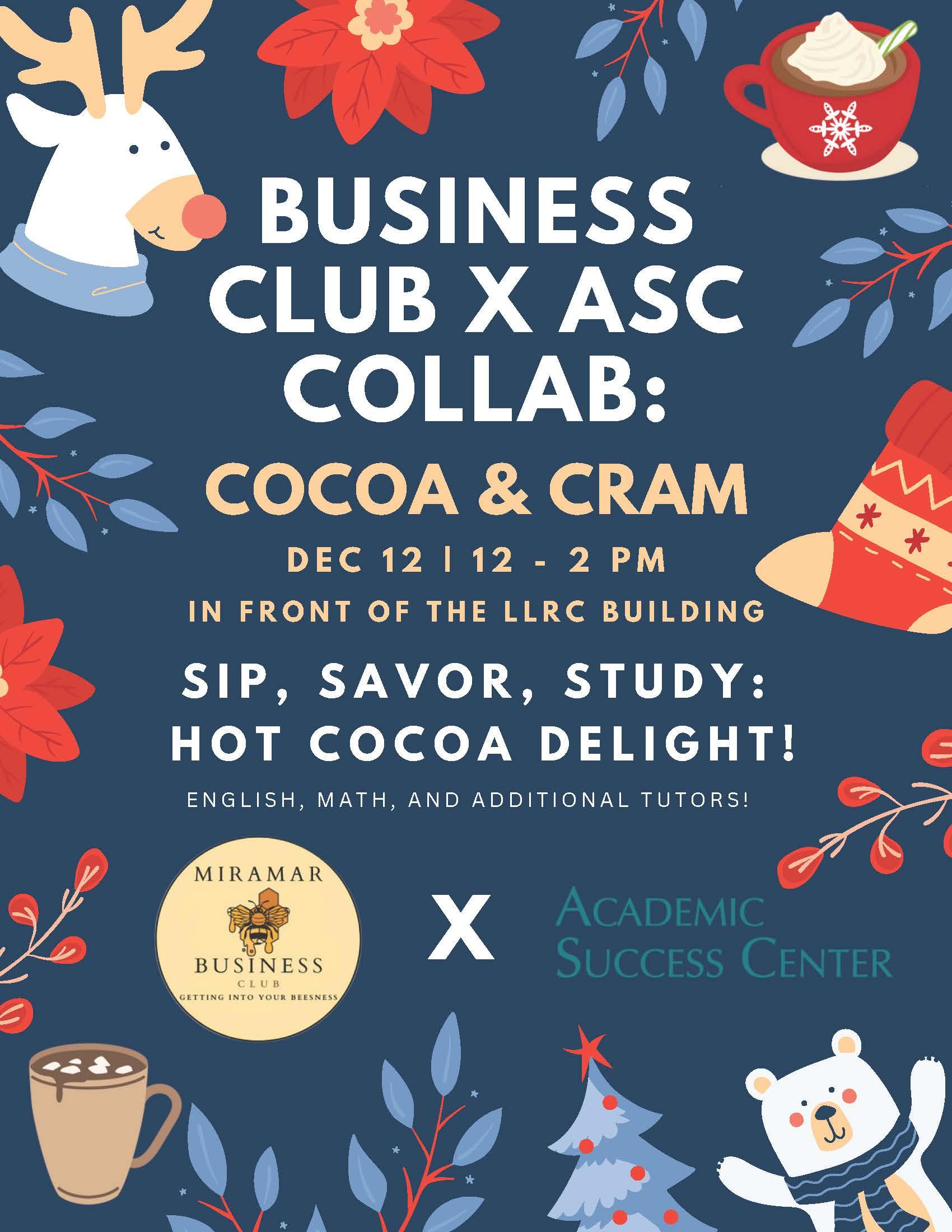 Fall 2023 Cocoa & Cram