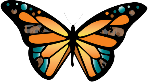Miramar Dreamers butterfly logo