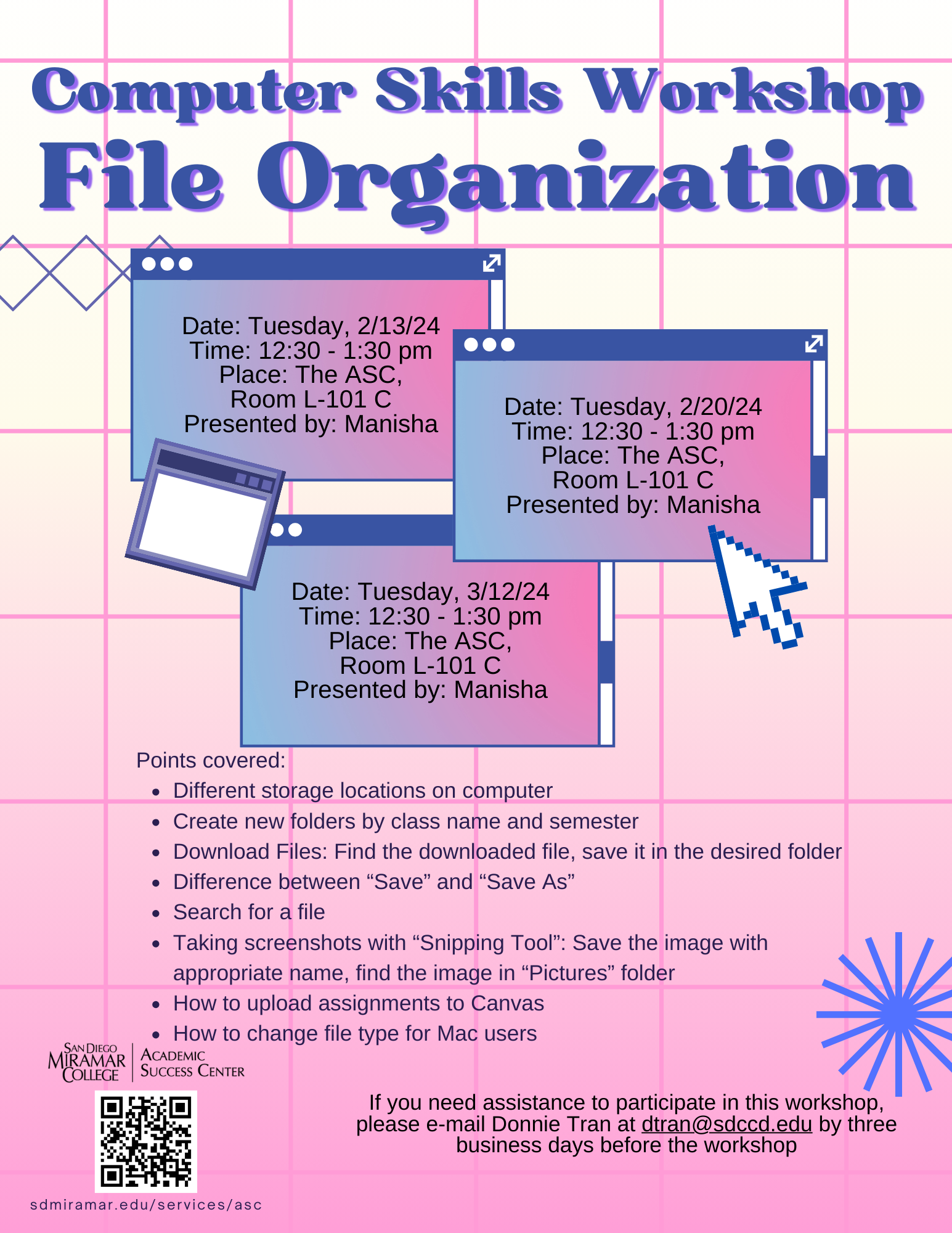 Spring 2024 Computer Skills Workshop - File Organization