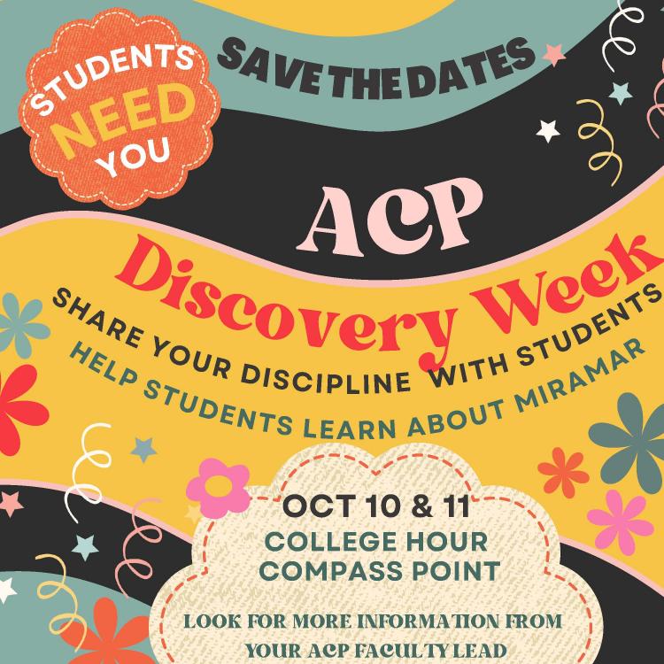 ACP Discovery Week Flyer