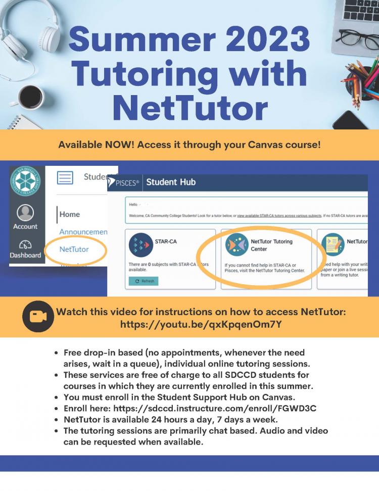 Academic Success Center San Diego Miramar College