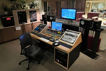 Recording Studio Control Room