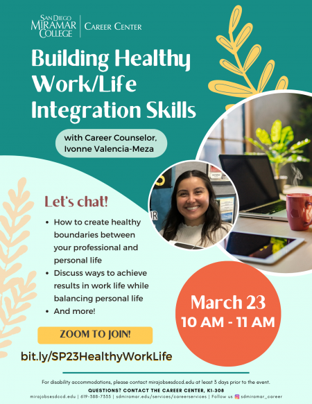 Building Healthy Work/life Integration Skills