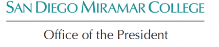 Miramar College President's Office Logo