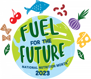 National Nutrition Month 2023 Logo