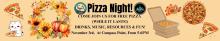 Pizza Night Nov.3