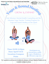 Yoga & Sound Healing Apr 7&21