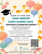 AAPI Achievement & Recognition flyer