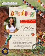 Beading with Caroline flyer