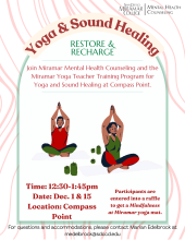 Yoga & Sound Healing Dec 1 & 15 2026