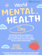 World MH Day (Oct 1 2026)