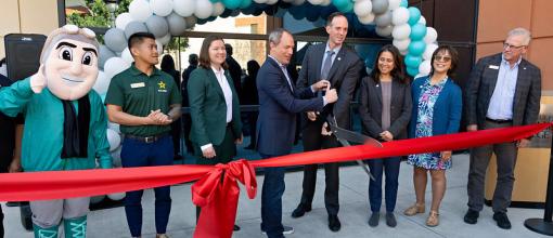 Ribbon cutting ceremony